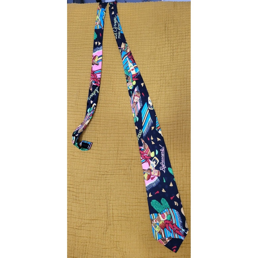 Nicole Miller Men Necktie Tie Cerveza Beer Necktie Cerveza Tie‎